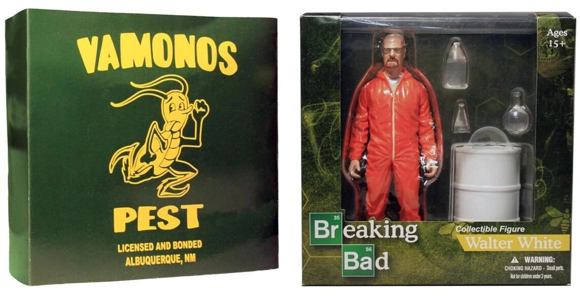 Breaking Bad 6 Inch Action Figure - Walter White (Orange Hazmat Suit) (Possibly Non-mint) 1 Breaking Bad 6 Inch Action Figure - Walter White (Orange Hazmat Suit) (Possibly Non-mint)
