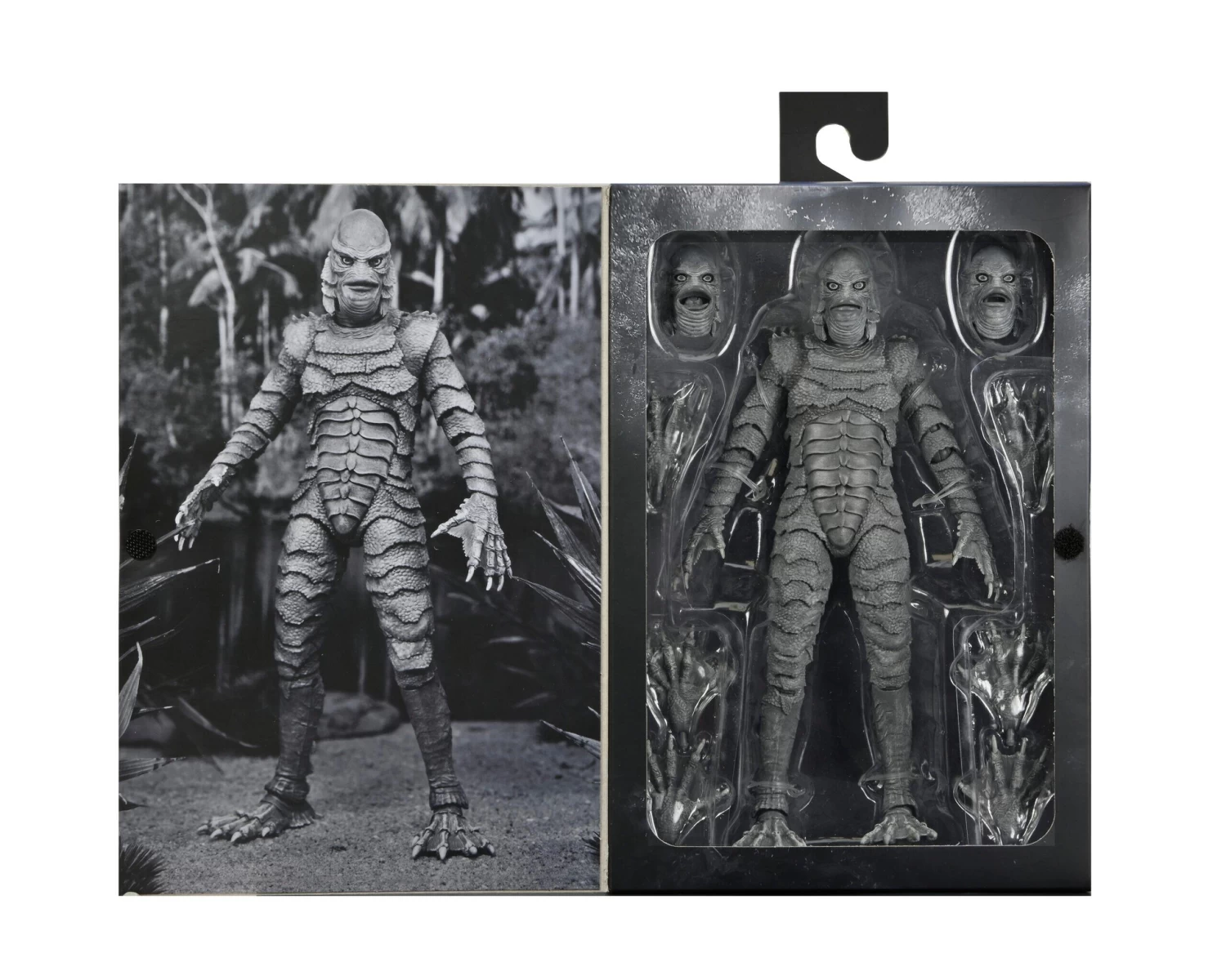 NECA *PRE-ORDER Universal Monsters Ultimate 7 Inch Scale Action Figure - Creature From The Black Lagoon (Black And White) 2 NECA *PRE-ORDER Universal Monsters Ultimate 7 Inch Scale Action Figure - Creature From The Black Lagoon (Black And White) - Image 2