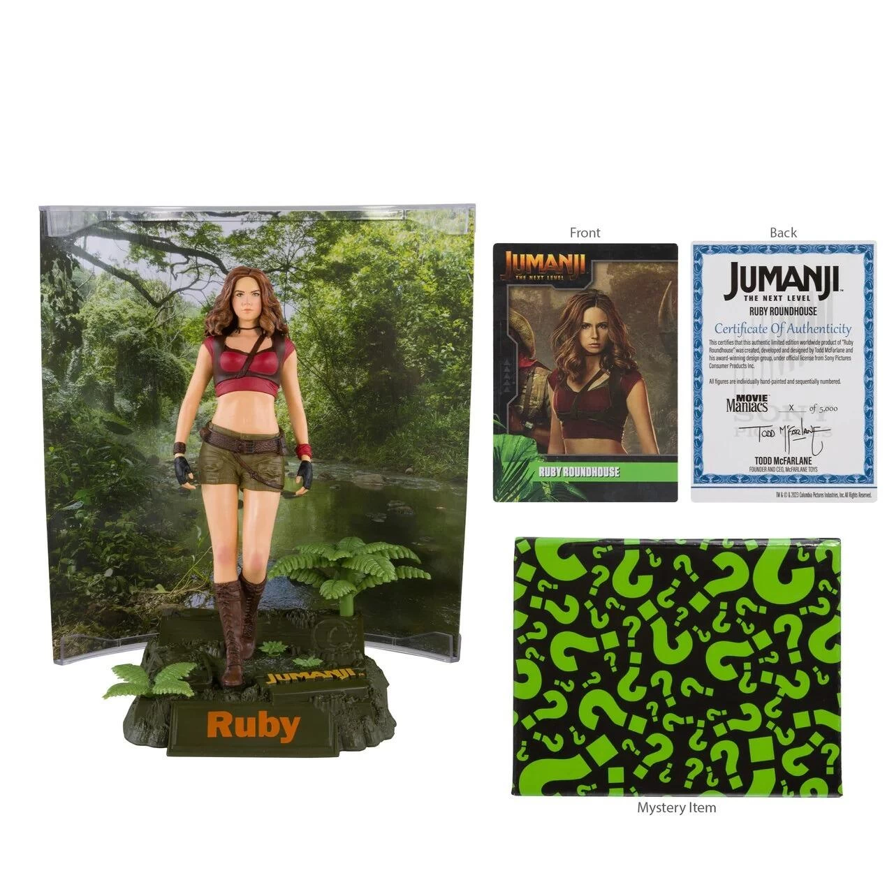 McFarlane Jumanji: The Next Level Movie Maniacs 6 Inch Action Figure - Ruby Roundhouse 4 McFarlane Jumanji: The Next Level Movie Maniacs 6 Inch Action Figure - Ruby Roundhouse - Image 4