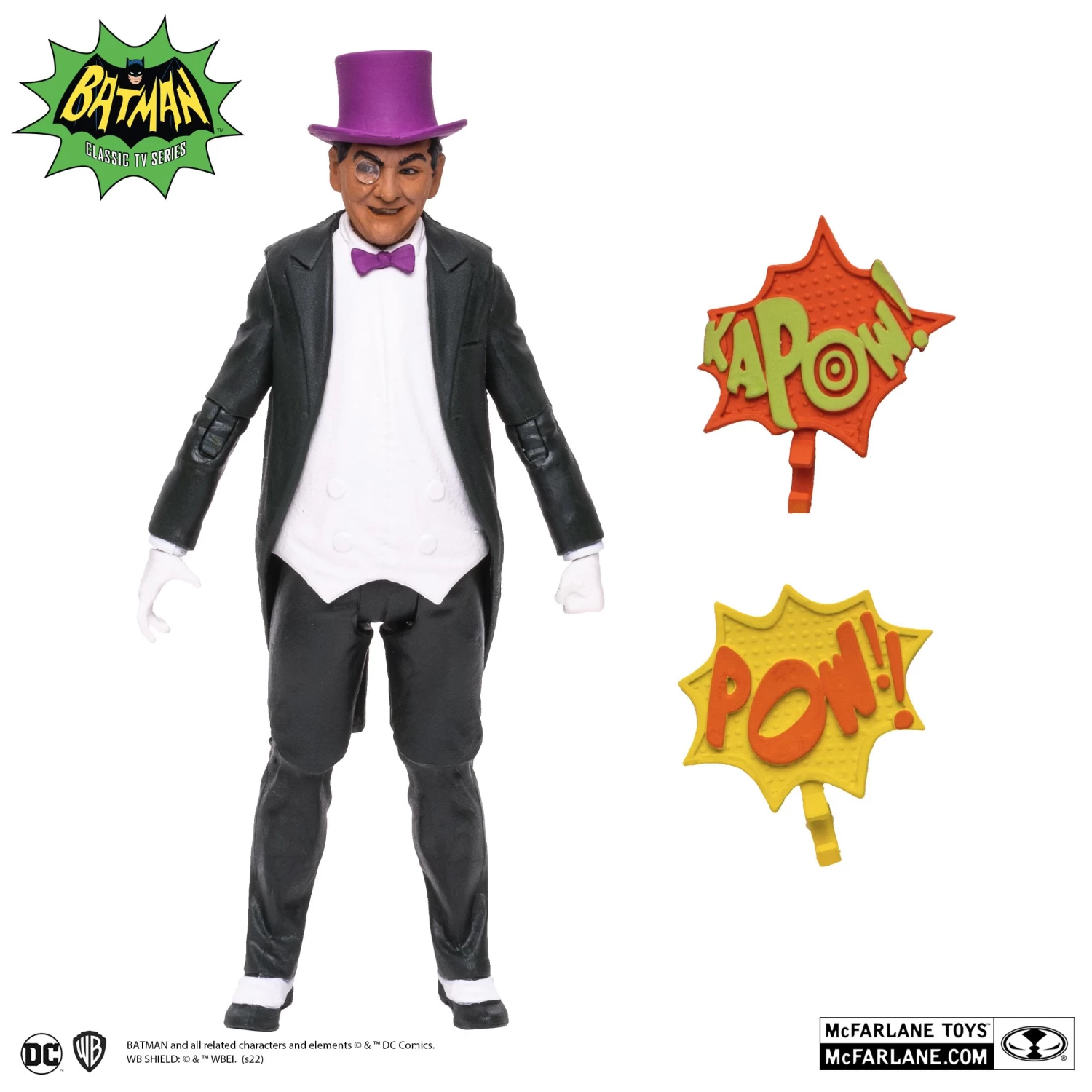 McFarlane DC Retro Batman 66 Action Figure Wave 3 - The Penguin 2 McFarlane DC Retro Batman 66 Action Figure Wave 3 - The Penguin - Image 2