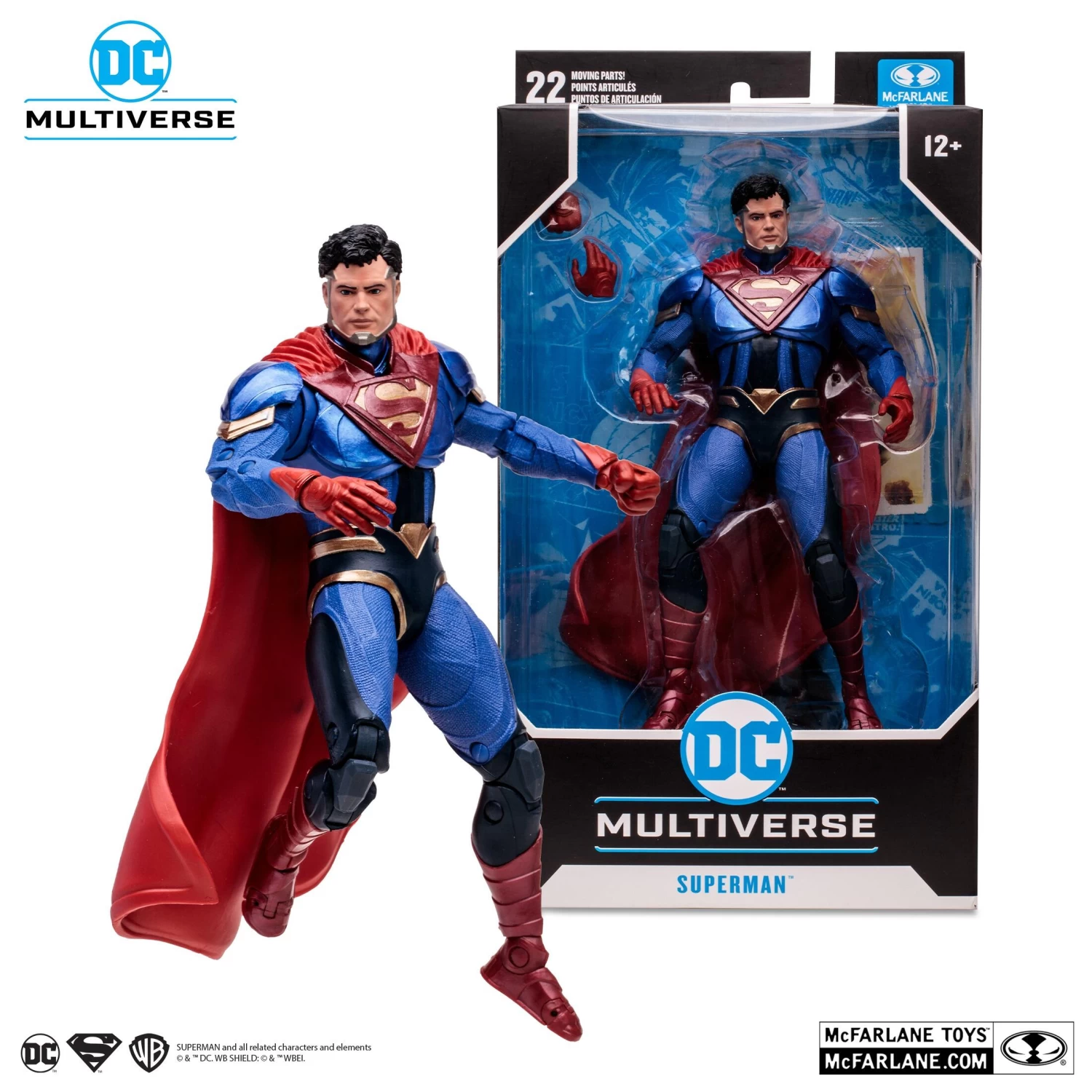 McFarlane DC Gaming 7 Inch Action Figure Wave 10 - Superman (Injustice 2) 1 McFarlane DC Gaming 7 Inch Action Figure Wave 10 - Superman (Injustice 2)