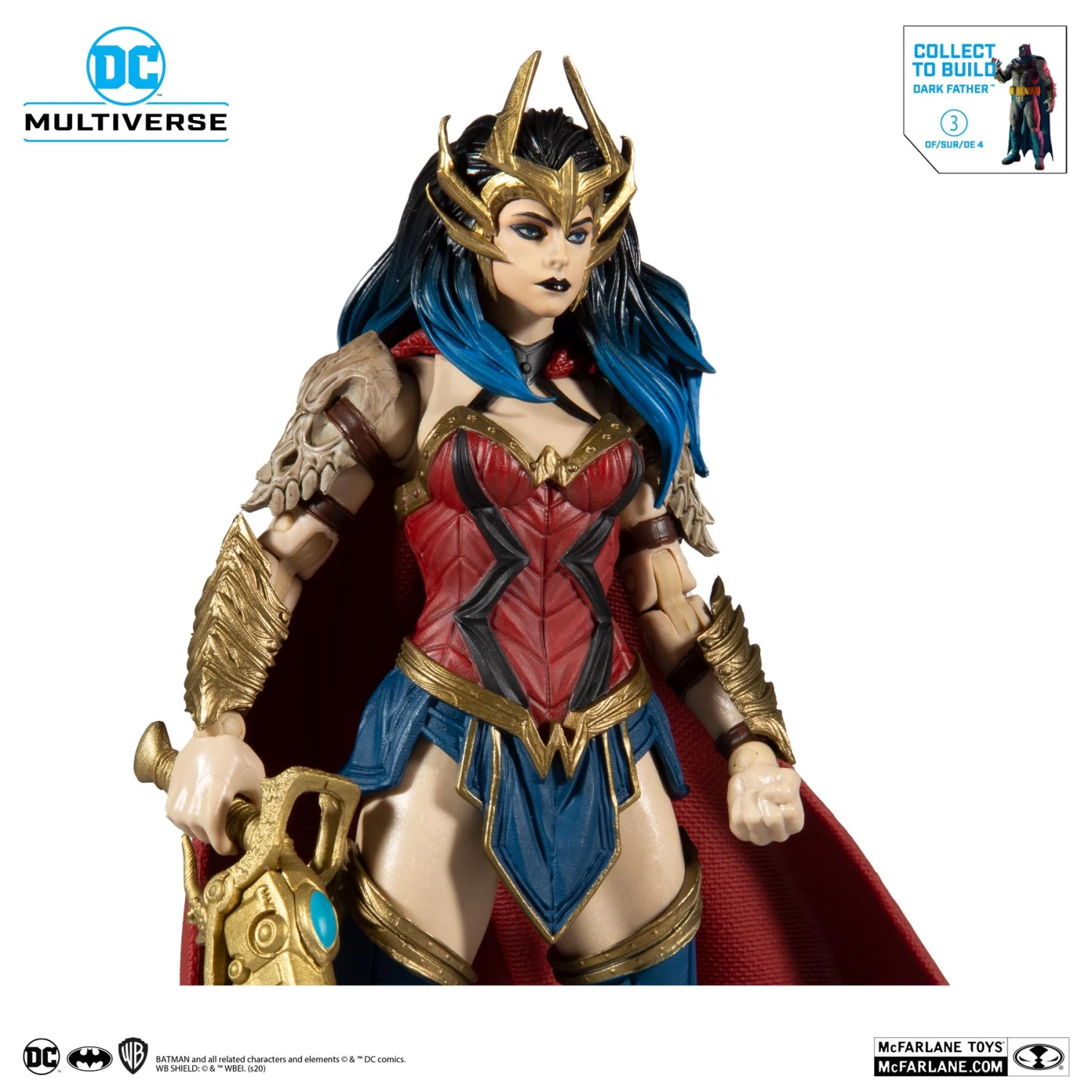 McFarlane DC Collector Wave 4 Action Figure - Death Metal Wonder Woman 3 McFarlane DC Collector Wave 4 Action Figure - Death Metal Wonder Woman - Image 3