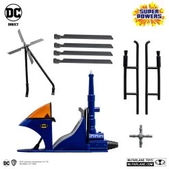 McFarlane *PRE-ORDER DC Direct: Super Powers Vehicle Wave 3 - The Whirly Bat (Batman Aerial Pursuit Copter) -Toy Promotion Store 15809 02 logos