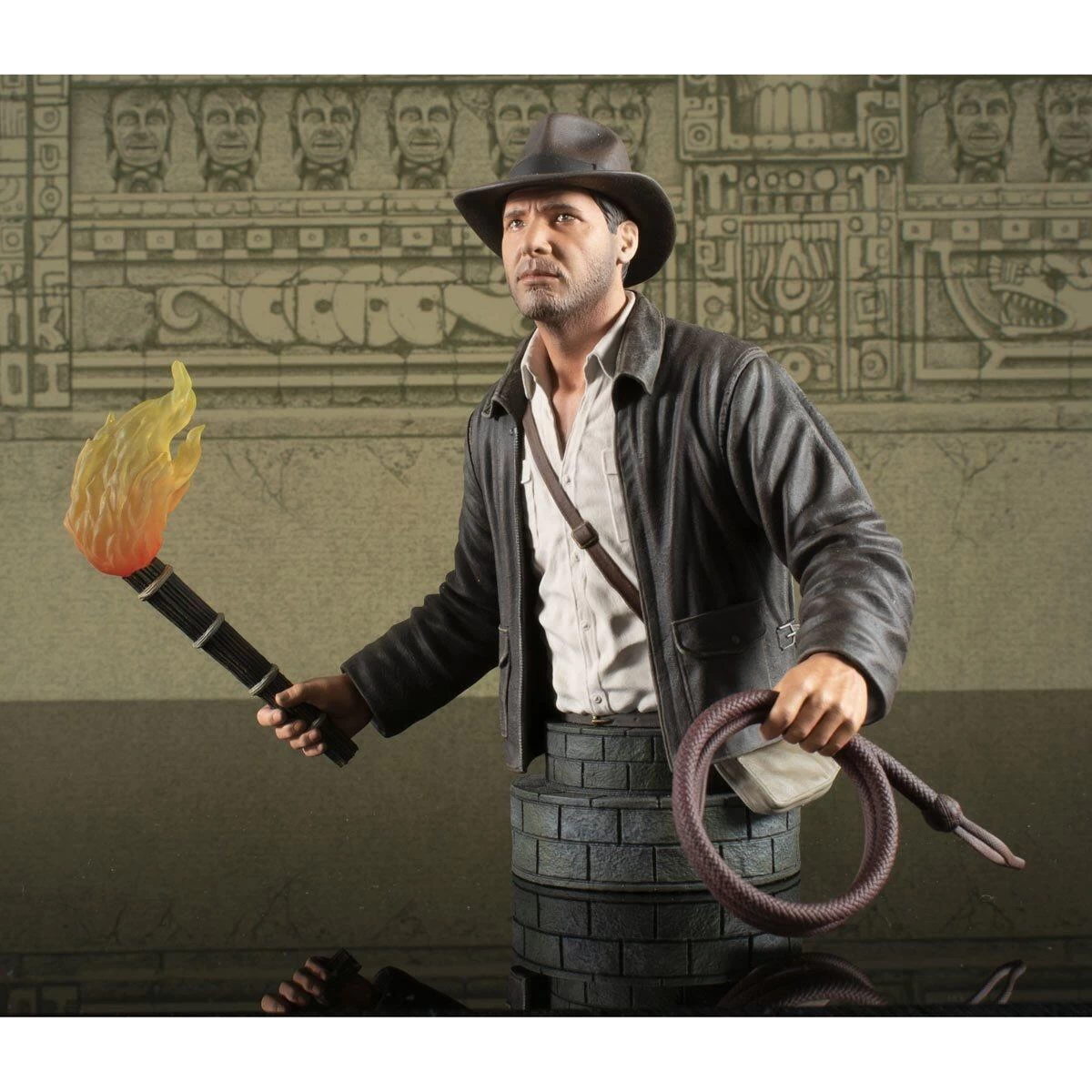 Diamond Select *PRE-ORDER Indiana Jones And The Raiders Of The Lost Ark - Indiana Jones 1:6 Scale Bust 3 Diamond Select *PRE-ORDER Indiana Jones And The Raiders Of The Lost Ark - Indiana Jones 1:6 Scale Bust - Image 3