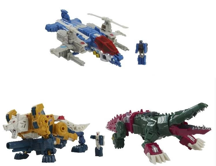 Hasbro Transformers Generation Deluxe Headmasters Retro Action Figure Wave 2 - Set Of 3 (Weirdwolf, Skullcruncher And Highbrow) 1 Hasbro Transformers Generation Deluxe Headmasters Retro Action Figure Wave 2 - Set Of 3 (Weirdwolf, Skullcruncher And Highbrow)