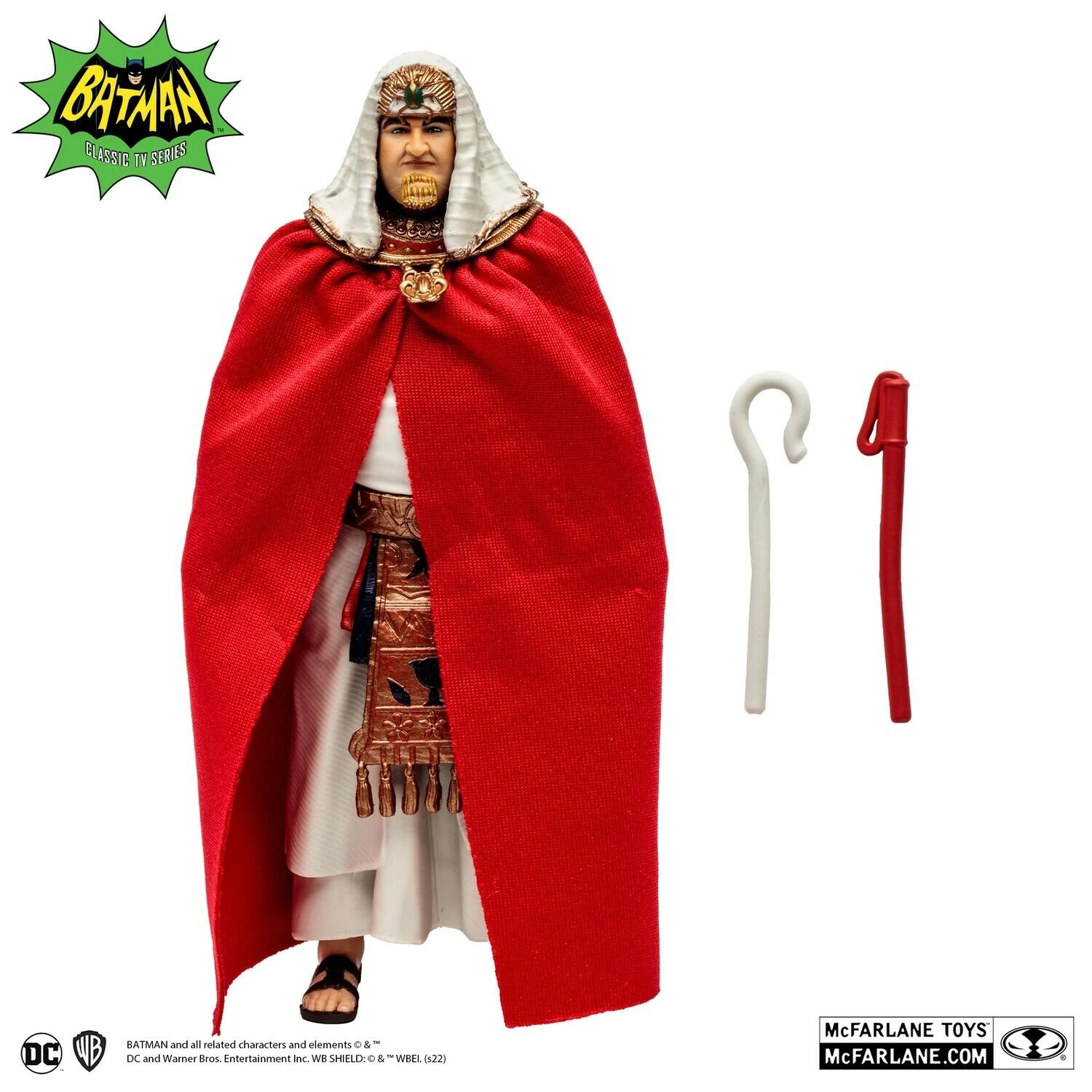 McFarlane DC Retro Batman 66 Action Figure Wave 6 - King Tut 2 McFarlane DC Retro Batman 66 Action Figure Wave 6 - King Tut - Image 2