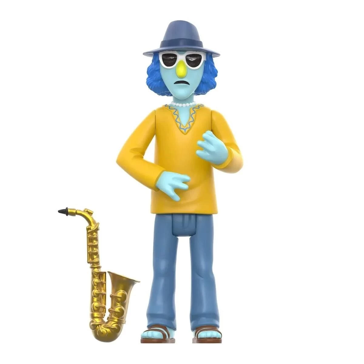 SUPER7 The Muppets Electric Mayhem Band Reaction Action Figure - Zoot 2 SUPER7 The Muppets Electric Mayhem Band Reaction Action Figure - Zoot - Image 2