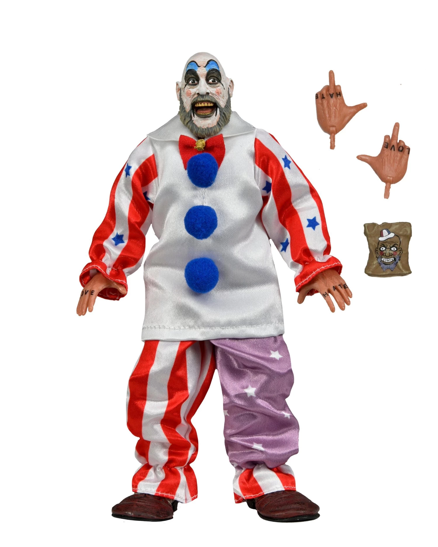 NECA *PRE-ORDER House Of 1000 Corpses 8-Inch Scale Clothed Action Figure - Captain Spaulding 1 NECA *PRE-ORDER House Of 1000 Corpses 8-Inch Scale Clothed Action Figure - Captain Spaulding