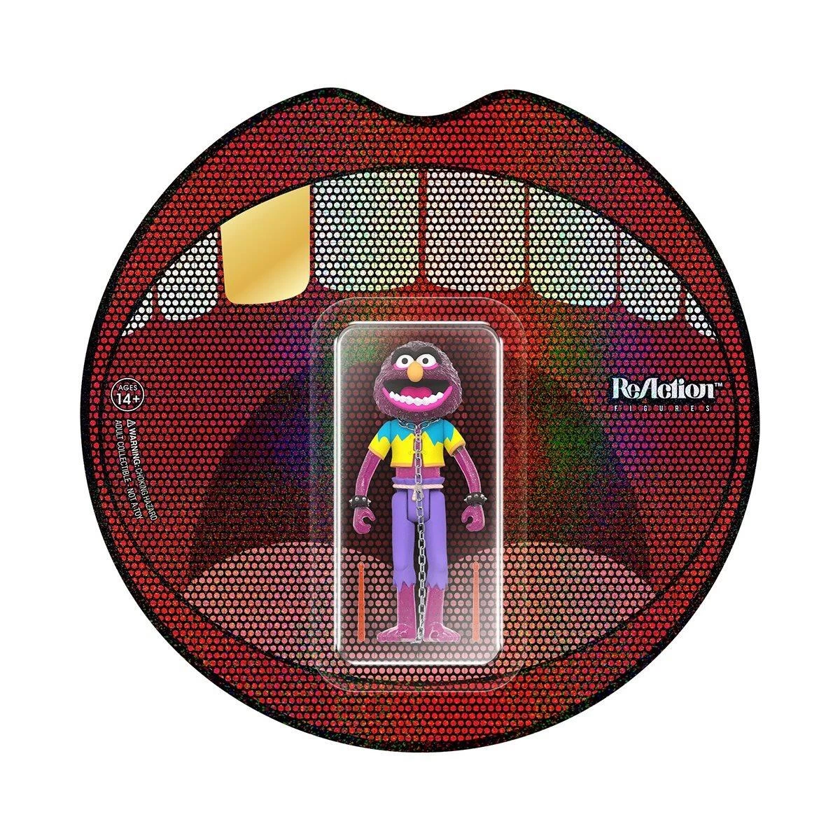 SUPER7 The Muppets Electric Mayhem Band Reaction Action Figure - Animal (Glitter) 3 SUPER7 The Muppets Electric Mayhem Band Reaction Action Figure - Animal (Glitter) - Image 3