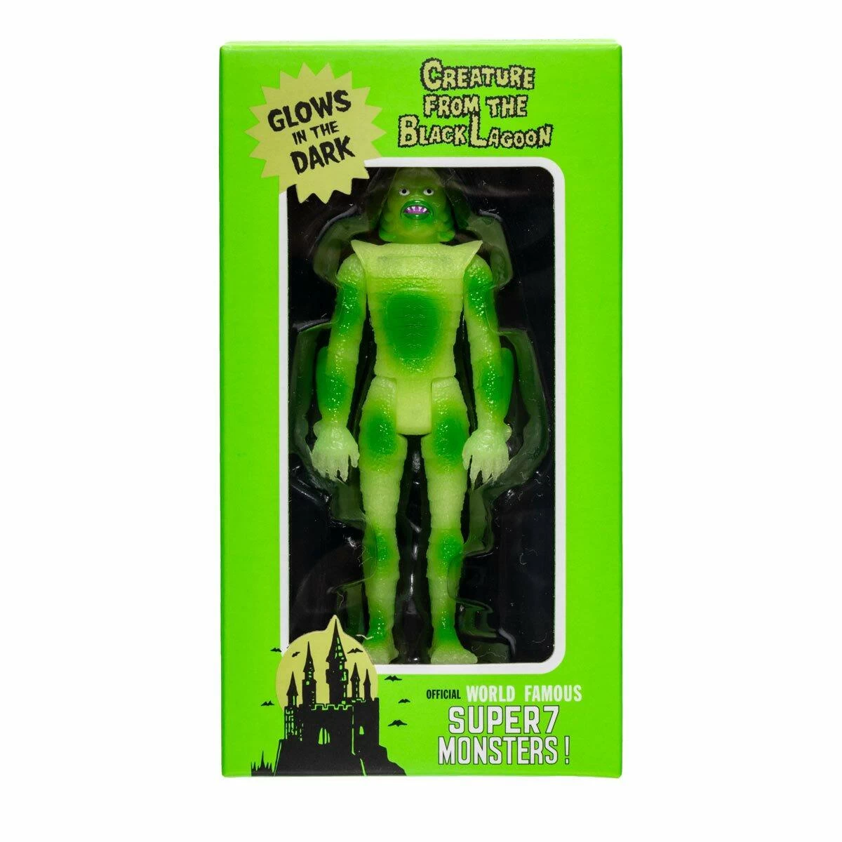 SUPER7 Universal Monsters ReAction Action Figure - Super She Creature From The Black Lagoon (GITD) 2 SUPER7 Universal Monsters ReAction Action Figure - Super She Creature From The Black Lagoon (GITD) - Image 2