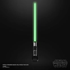 Hasbro *PRE-ORDER Star Wars Black Series Force FX Elite Lightsaber - Yoda's Lightsaber -Toy Promotion Store 524915 stamos front light