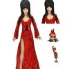 NECA Elvira 8-Inch Scale Clothed Action Figure - Elvira (Red, Fright & Boo)