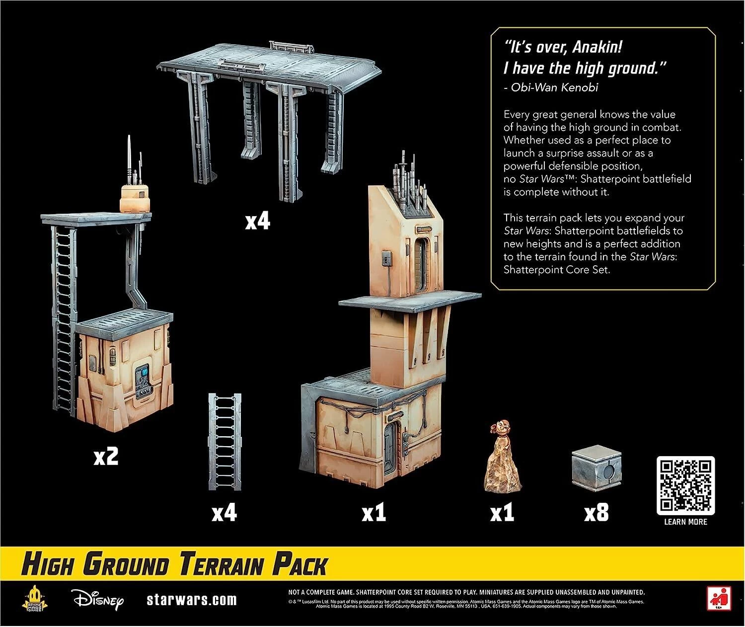 Atomic Mass Games Star Wars Shatterpoint: High Ground Terrain Pack 2 Atomic Mass Games Star Wars Shatterpoint: High Ground Terrain Pack - Image 2