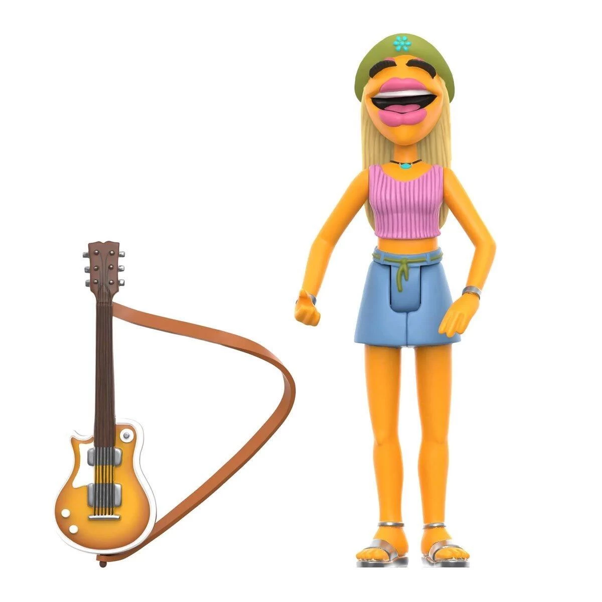 SUPER7 The Muppets Electric Mayhem Band Reaction Action Figure - Janice 2 SUPER7 The Muppets Electric Mayhem Band Reaction Action Figure - Janice - Image 2