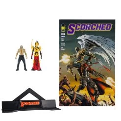 McFarlane *PRE-ORDER Spawn 3inch Action Figure W/ Comic 2-pack Wave 2 - Freak & Mandarin (Scorched #13) -Toy Promotion Store 90412 09 nl