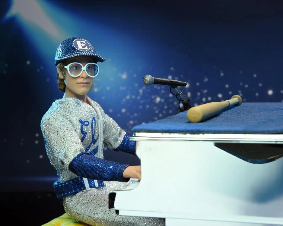 NECA Ultimate 8 Inch Scale Action Figure - Elton John With Piano (Live 1975) 7 NECA Ultimate 8 Inch Scale Action Figure - Elton John With Piano (Live 1975) - Image 7