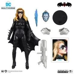 McFarlane *PRE-ORDER DC Multiverse Batman & Robin Movie 7 Inch Action Figure Build-A Wave 11 - Batgirl -Toy Promotion Store batgirl 02 logos
