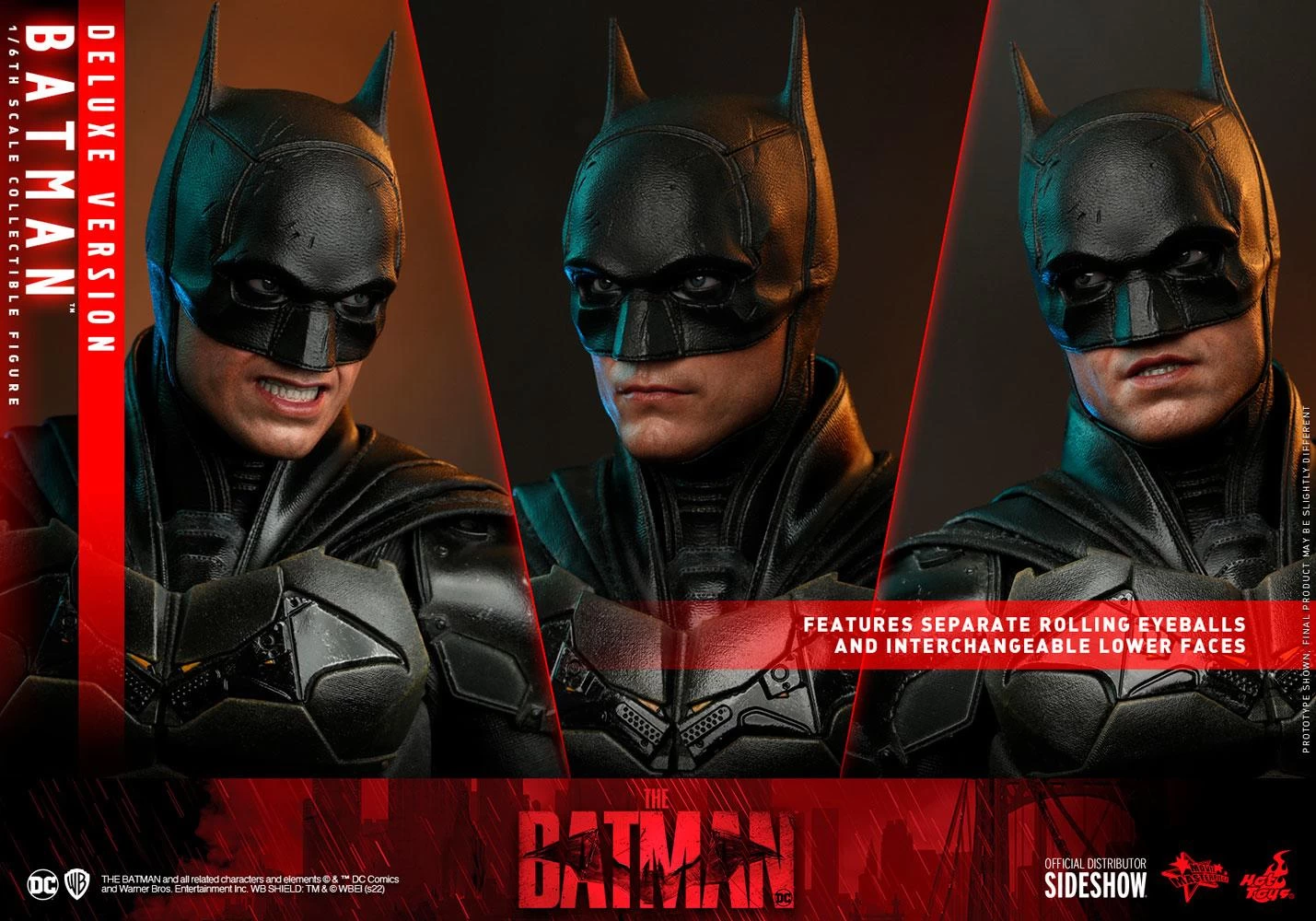 *PRE-ORDER Batman - The Batman DELUXE Hot Toys Collectibles 1/6 Scale Action Figure 4 *PRE-ORDER Batman - The Batman DELUXE Hot Toys Collectibles 1/6 Scale Action Figure - Image 4