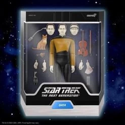 SUPER7 *PRE-ORDER Star Trek: The Next Generation ReAction Ultimates! Action Figure Wave 1 - Lieutenant Commander Data -Toy Promotion Store bb72eec4f32e4649be8d25270d5bfdf9lg