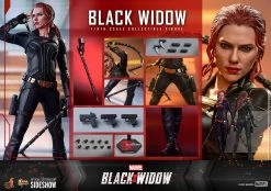 Black Widow - Marvel Hot Toys Collectibles 1/6 Scale Action Figure -Toy Promotion Store black widow marvel gallery 60ef2beae9010