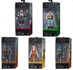 Hasbro Star Wars Black Series 6 Inch Action Figure Wave 30 - Set Of 5