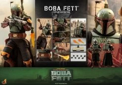 *PRE-ORDER Boba Fett (The Book Of Boba Fett) - Star Wars Hot Toys Exclusive Collectibles 1/6 Scale Action Figure -Toy Promotion Store boba fett gallery 62acfd39d70e2