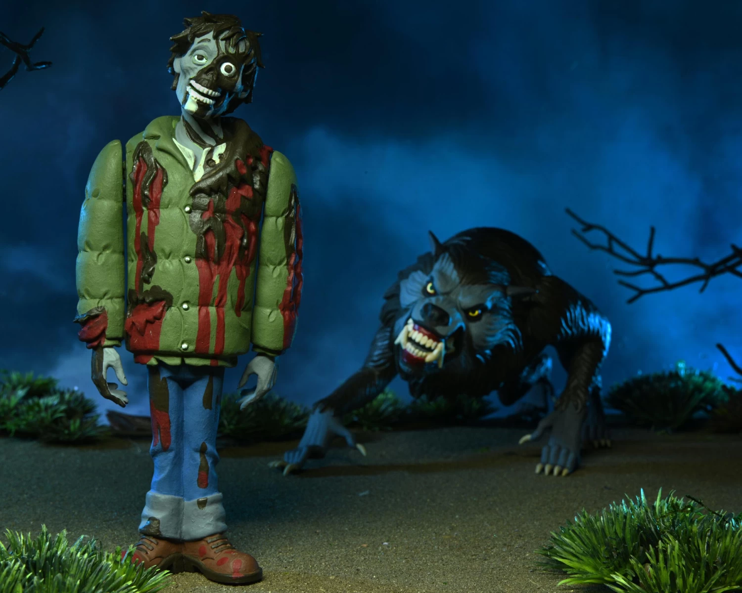 NECA An American Werewolf In London Toony Terrors 8 Inch Scale 2-Pack - Jack And Kessler 4 NECA An American Werewolf In London Toony Terrors 8 Inch Scale 2-Pack - Jack And Kessler - Image 4