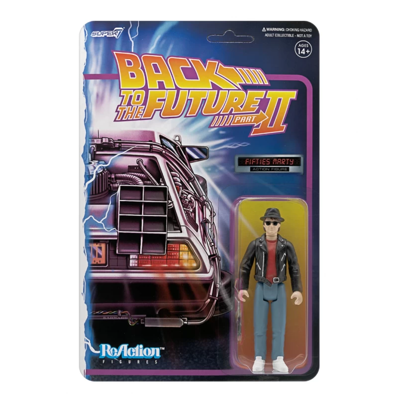 SUPER7 Back To The Future ReAction Action Figure Wave 2 - 50s Marty McFly