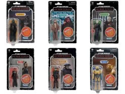 Hasbro Star Wars Retro Action Figure Wave 5 - Set Of 6 (Obi-Wan Kenobi Wave)