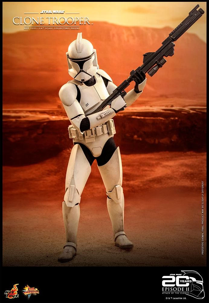 *PRE-ORDER Clone Trooper - Star Wars Attack Of The Clones 20th Anniversary Hot Toys Collectibles 1/6 Scale Action Figure 2 *PRE-ORDER Clone Trooper - Star Wars Attack Of The Clones 20th Anniversary Hot Toys Collectibles 1/6 Scale Action Figure - Image 2