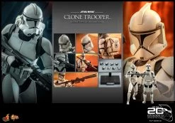 *PRE-ORDER Clone Trooper - Star Wars Attack Of The Clones 20th Anniversary Hot Toys Collectibles 1/6 Scale Action Figure 17 *PRE-ORDER Clone Trooper - Star Wars Attack Of The Clones 20th Anniversary Hot Toys Collectibles 1/6 Scale Action Figure -Toy Promotion Store clone trooper star wars gallery 627167ae41987
