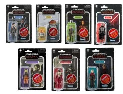 Hasbro *PRE-ORDER Star Wars Retro Action Figure Wave 8 - Set Of 7 (Ahsoka Series)