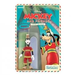 SUPER7 Mickey And Friends Disney ReAction Wave 2 Action Figure - Hawaiian Holiday Goofy