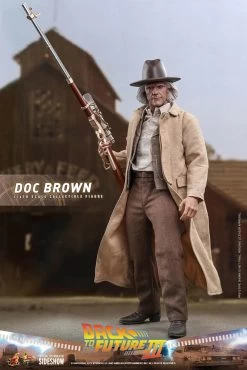 *PRE-ORDER Doc Brown - Back To The Future III Hot Toys Collectibles 1/6 Scale Action Figure