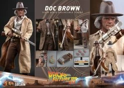 *PRE-ORDER Doc Brown - Back To The Future III Hot Toys Collectibles 1/6 Scale Action Figure -Toy Promotion Store doc brown back to the future gallery 6144c37040125