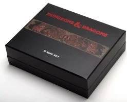 Dungeons & Dragons *Star Action Figures UK Exclusive* - Collector Game Ring Set -Toy Promotion Store dungeons and dragons ring set gamestop exclusive 7
