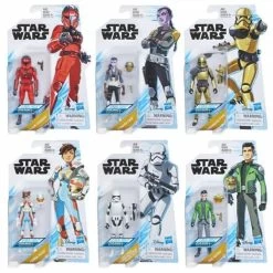 Hasbro Star Wars Resistance 3.75 Inch Action Figure Wave 1 - Set Of 6
