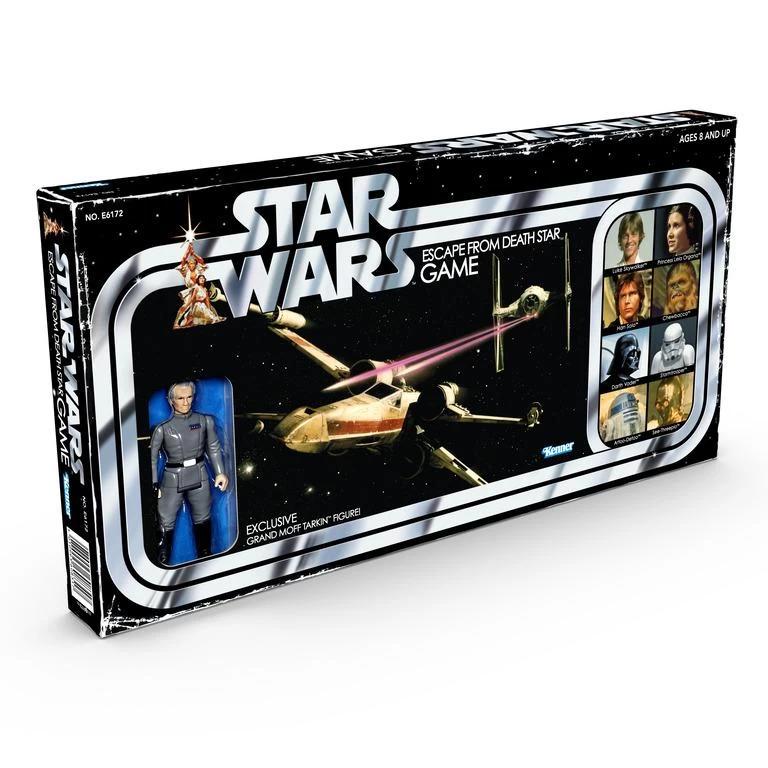 Hasbro Star Wars Retro Action Figure Board Game - Death Star Escape With Grand Moff Tarkin Action Figure 2 Hasbro Star Wars Retro Action Figure Board Game - Death Star Escape With Grand Moff Tarkin Action Figure - Image 2