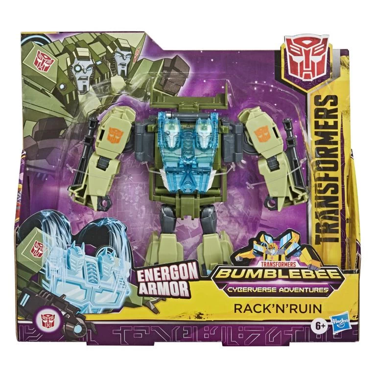 Hasbro Transformers Bumblebee: Cyberverse Adventures Action Figure - Rack'N'Ruin 1 Hasbro Transformers Bumblebee: Cyberverse Adventures Action Figure - Rack'N'Ruin