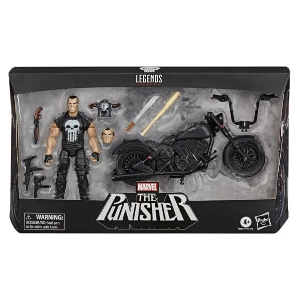 Hasbro Marvel Legends 6 Inch Action Figure Vehicles - Punisher With Motorcycle 1 Hasbro Marvel Legends 6 Inch Action Figure Vehicles - Punisher With Motorcycle