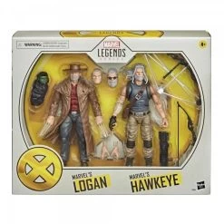 Hasbro X-Men 20th Anniversary Marvel Legends Action Figure Twin Pack Exclusive - Logan & Hawkeye