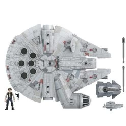 Hasbro Star Wars Mission Fleet Action Figure - Han Solo With Millennium Falcon