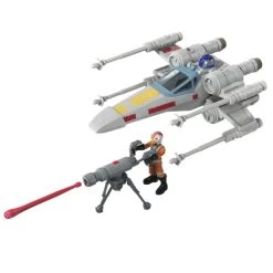 Hasbro Star Wars Mission Fleet Stellar Class Action Figure - Luke Skywalker With X-Wing Fighter -Toy Promotion Store e9597 render sw core med vehic xwing3 20 s