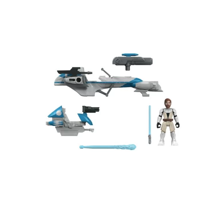 Hasbro Star Wars Mission Fleet Expedition Class Action Figure - Obi-Wan Kenobi With Barc Speeder 1 Hasbro Star Wars Mission Fleet Expedition Class Action Figure - Obi-Wan Kenobi With Barc Speeder