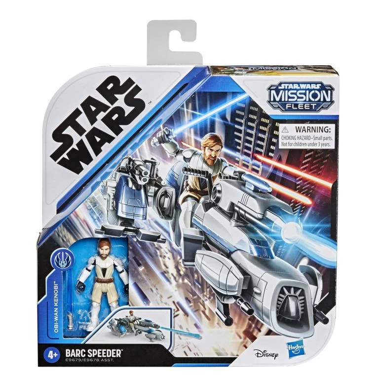 Hasbro Star Wars Mission Fleet Expedition Class Action Figure - Obi-Wan Kenobi With Barc Speeder 2 Hasbro Star Wars Mission Fleet Expedition Class Action Figure - Obi-Wan Kenobi With Barc Speeder - Image 2