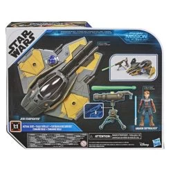 Hasbro Star Wars Mission Fleet Stellar Class Action Figure - Anakin Skywalker With Jedi Starfighter -Toy Promotion Store e96825l00 5010993729685 back 20 s