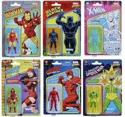 Hasbro Marvel Universe Retro 3.75 Inch Action Figure Wave 2 - Set Of 6