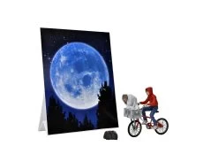 NECA E.T. 40th Anniversary Ultimate 7 Inch Scale Action Figure - Elliot And E.T. With Bicycle