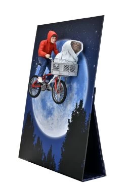 NECA E.T. 40th Anniversary Ultimate 7 Inch Scale Action Figure - Elliot And E.T. With Bicycle -Toy Promotion Store et and elliot10 scaled 1