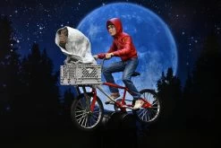 NECA E.T. 40th Anniversary Ultimate 7 Inch Scale Action Figure - Elliot And E.T. With Bicycle -Toy Promotion Store et and elliot4 scaled 1